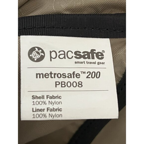 Pacsafe cross body bag Anti theft Blacl - Picture 13 of 15